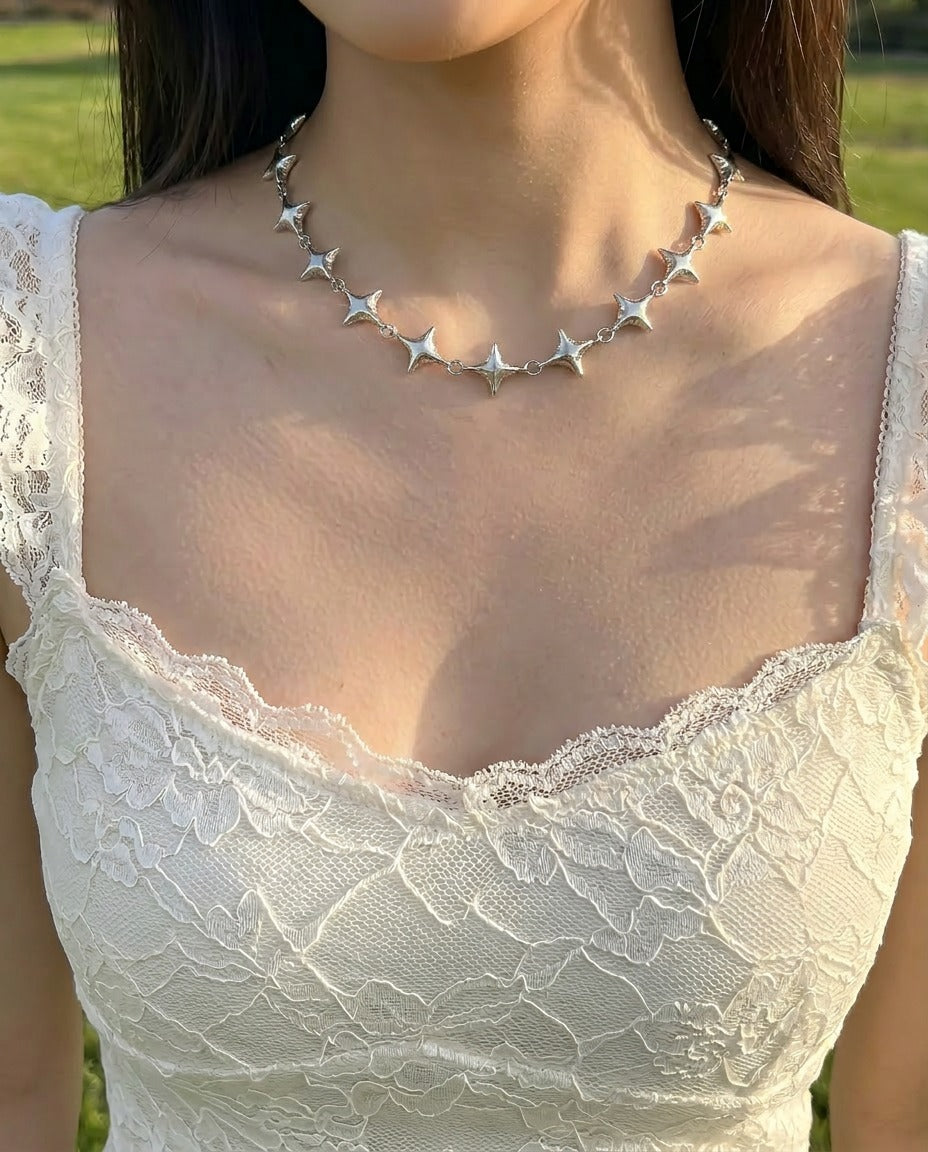 star-chain necklace