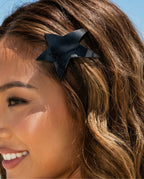 large-star hair clip