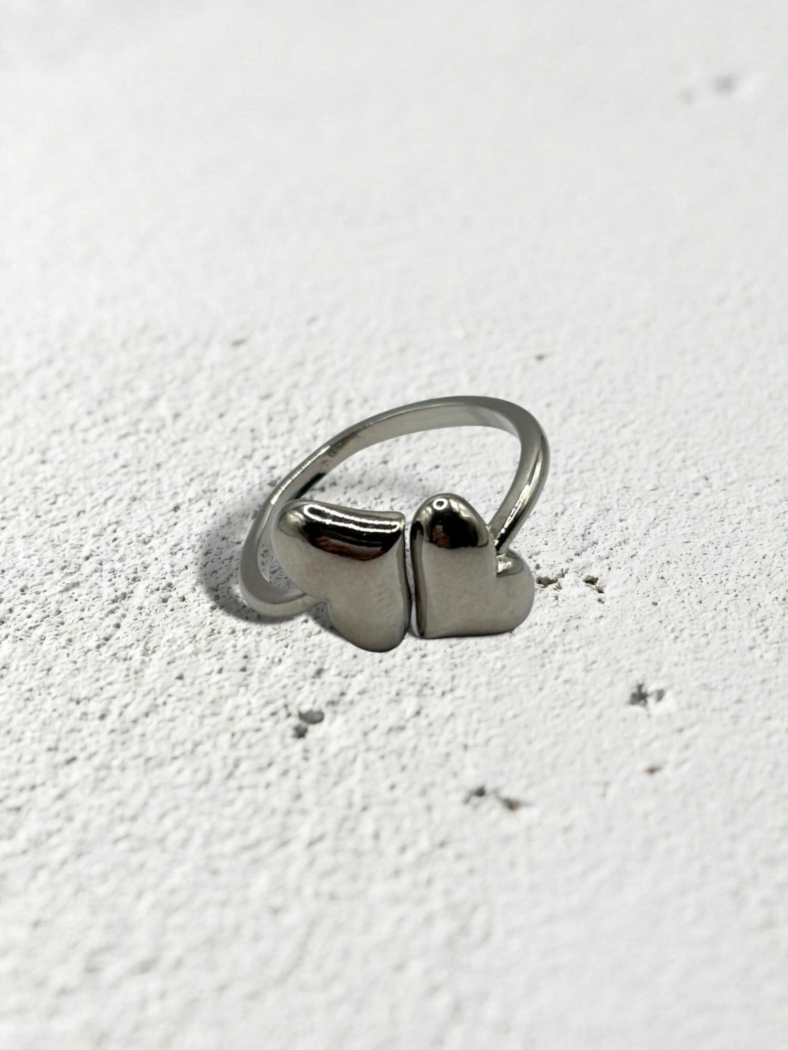 pair-heart ring