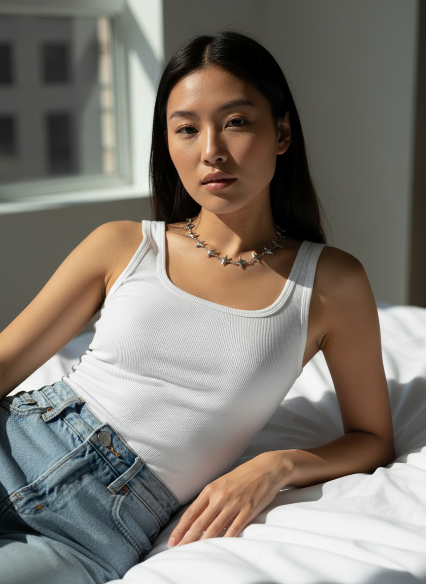 star-chain necklace