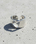 hollow-heart ring