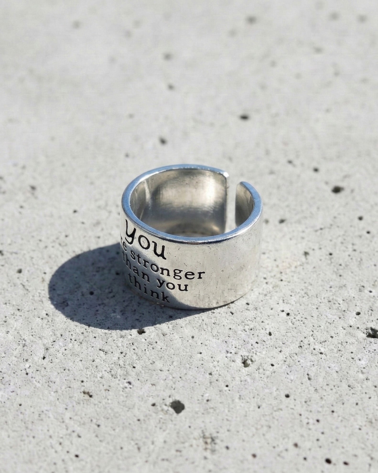 letter ring