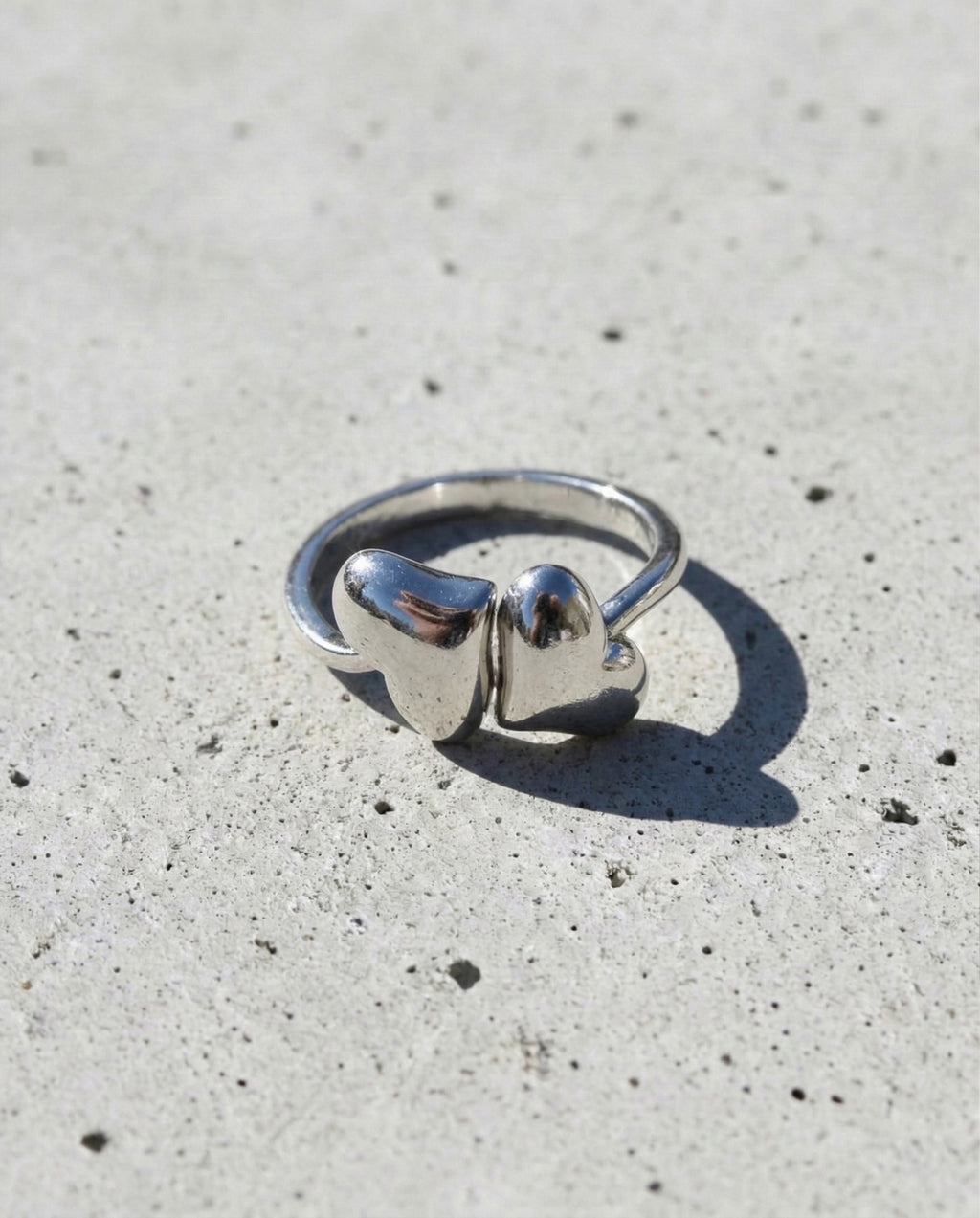 pair-heart ring