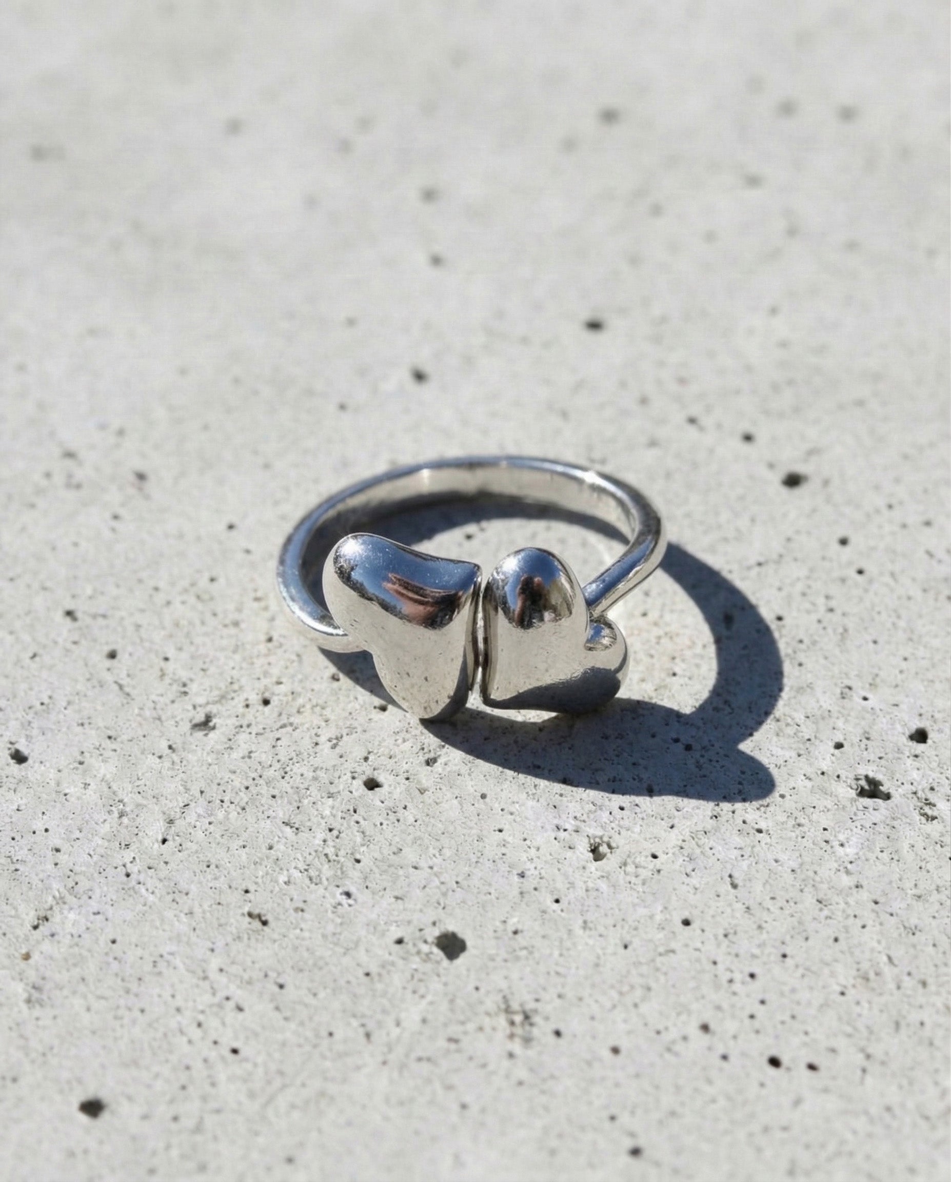 pair-heart ring