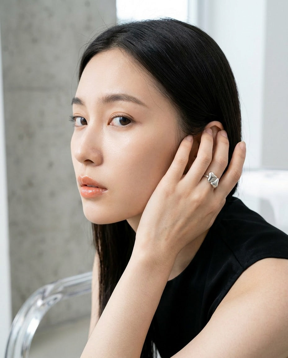 pair-heart ring